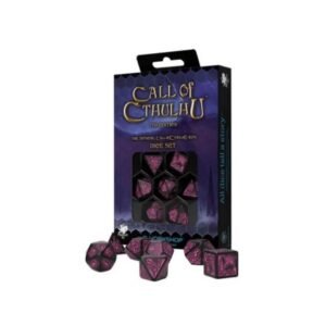 dados cthulhu 7th edition set | magenta