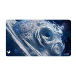 tapete up edge of eternities playmat mythic land blue for mtg